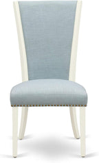 East West Furniture VEP2T15 Verona Parson Dining Chairs - Image 3