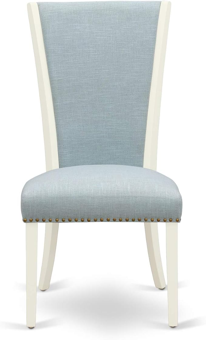 East West Furniture VEP2T15 Verona Parson Dining Chairs - Image 3