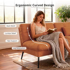 COMHOMA 72″ Futon Sofa Bed, Convertible Fabric Futons Couch - Image 8