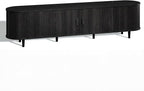 70" Mid Century Modern TV Stand, Wood TV Consoles - Image 9