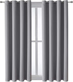 ChrisDowa Blackout Curtains for Bedroom and Living Room 63 Inches Long | 2 - Image 7
