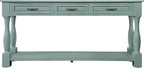 Knocbel Long Antique Entry Console Table - Image 3