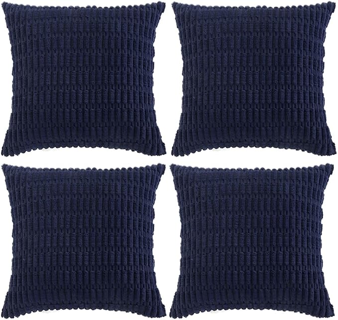 Fancy Homi 4 Packs Decorative Throw Pillow Covers by Fancy+Homi