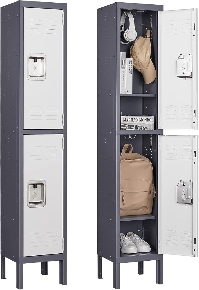 Metal Storage Locker, Lockable Employees Metal Locker by Anxxsu