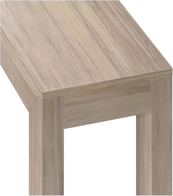 Plank+Beam Modern 56 Inch Console Table, Solid Pine Wood Entryway Table - Image 8