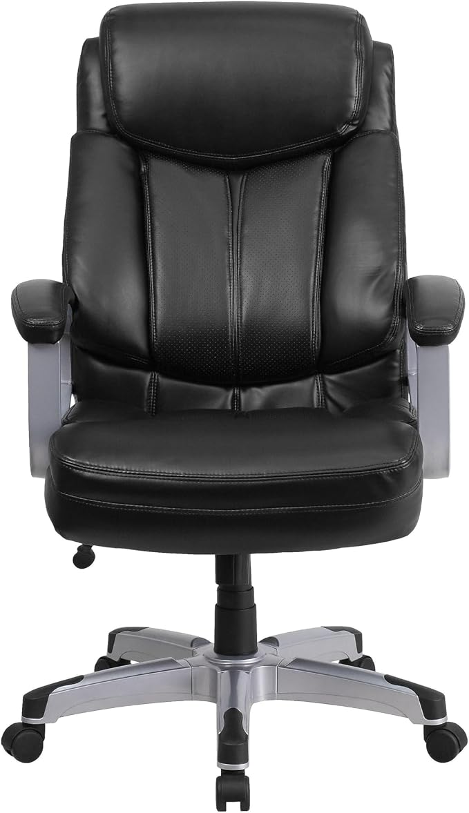 Flash Furniture HERCULES Series Big & Tall 500 lb. Rated Black LeatherSoft by FlashFurniture
