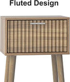 LAATOOREE Nightstands Set of 2, Small Size Side End Table, Bedside Table - Image 5