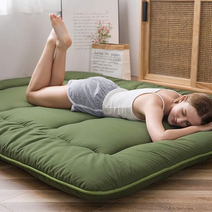 MAXYOYO Japanese Futon Mattress Twin Size Floor Mattress, Thicken Tatami Mat - Image 3