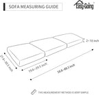Easy-Going Stretch 3 Pieces Couch Cushion Cover - Image 3