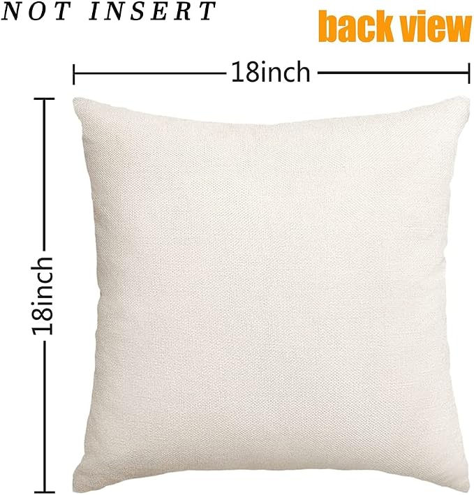 RABUSOFA Outdoor Pillow Covers Waterproof 18x18 Inch, Outdoor Bird Lumbar Throw - Image 7