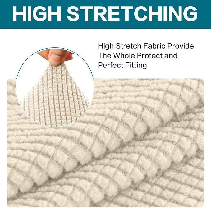 Turquoize 2 Piece Chair Covers Chair Slipcovers - Image 5