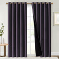 NICETOWN 100% Blackout Window Curtain Panels, 2 Pieces, Cold and Full Light by NICETOWN