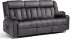 COMHOMA Manual Recliner Chair Set，Fabric Reclining Sofa Chair - Image 7