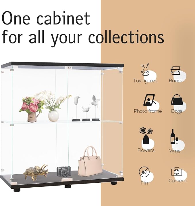 GDJAASJI Glass Display Cabinet - Image 3