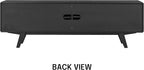 NTC Sapa Mid-Century Modern Solid Wood TV Stand 4-Door Media Console - Image 7