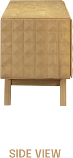 NTC Sapa Mid-Century Modern Solid Wood TV Stand 4-Door Media Console - Image 9