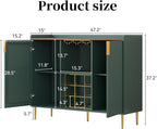 ARTPOWER 48" Wine Bar Cabinet - Image 2
