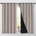Yakamok Natural Blackout Curtains 63 Inches Long by Yakamok