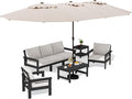 SERWALL HDPE Patio Furniture Set by SERWALL