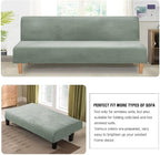 H.VERSAILTEX Real Velvet Futon Cover Armless Sofa Covers Sofa Bed Covers - Image 5
