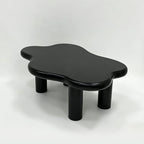 40" Cloud Coffee Table with 4 Round Table Legs, Modern Irregular Center Table - Image 8