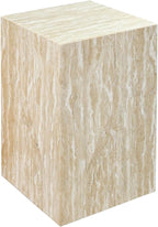 Luxury Marble Side Table, Square End Table - Image 7