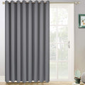 Yakamok Grey Room Darkening Curtains 84 inch Gray Sliding Door Drapes | 1 by Yakamok