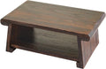 Japanese Altar Table, Folding Floor Table, Wood Small Low Meditation Table by GZQWDC