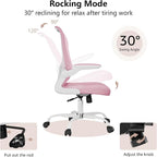 Ergonomic Office Chair, Comfort Swivel Home Office Task Chair, Breathable Mesh - Image 5