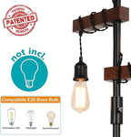 Dimmable Industrial Floor Lamp, Farmhouse Tree Floor Lamp, 68 Inch 3 Lights - Image 4