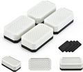 EclatBain Rectangle Bed Risers Furniture Risers Heavy-Duty Rectangular by Unknown