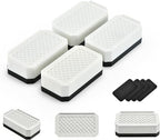 EclatBain Rectangle Bed Risers Furniture Risers Heavy-Duty Rectangular by Unknown