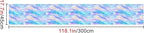 HOMETITUTE Pastel Blue Purple Dream Wave Wallpaper Peel and Stick Contact Paper - Image 3