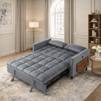 4 in 1 Convertible Sofa Bed, Pull Out Couch - Image 6