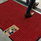 GORILLA GRIP Waterproof Traffic Guard Door Mat, Indoor Outdoor Heavy Duty by Unknown