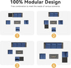 Aoxun Outdoor Patio Furniture Set - Image 11