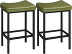 HOOBRO Bar Stools, Counter Height Stools, Saddle Barstools by HOOBRO