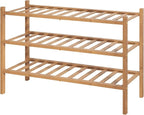 Kitsure Bamboo Wooden Shoe Rack by Kitsure