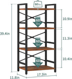Yoobure 4 Tier Bookshelf - Image 3