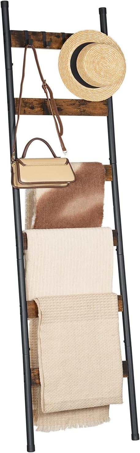 HOOBRO Blanket Ladder, 6-Tier Towel Rack - Image 9