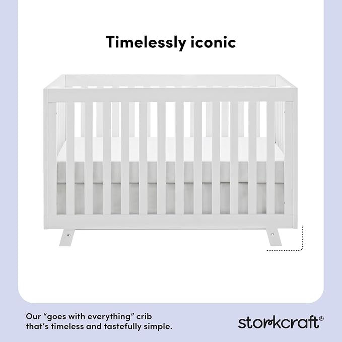 Storkcraft Beckett 3-in-1 Convertible Crib – GREENGUARD Gold Certified - Image 4