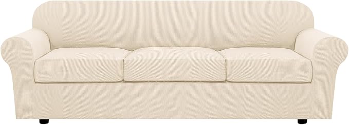 H.VERSAILTEX 4 Piece Stretch Sofa Covers by HVERSAILTEX