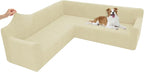 Arfntevss Stretch Sectional Couch Covers L Shaped Corner Sectional Sofa Cover by Arfntevss