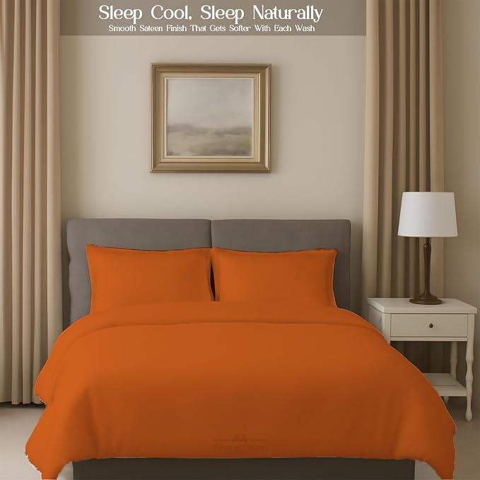 Sleeper Sofa Bed Sheet, 100% Cotton 400 Thread Count, 4 Piece Set, Deep Pocket - Image 6