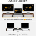 TAVR Dual Monitor Stand Riser, Computer Monitor Stands - Image 4