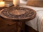 Rustic Wooden End Table 12x22 - Image 3