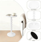 Round Side Table for Small Spaces, Drink Table - Image 6