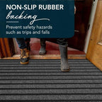 ubdyo Extra Durable Door Mat Outside Entrance | Dirt Trapping, Non-Slip Backing - Image 6