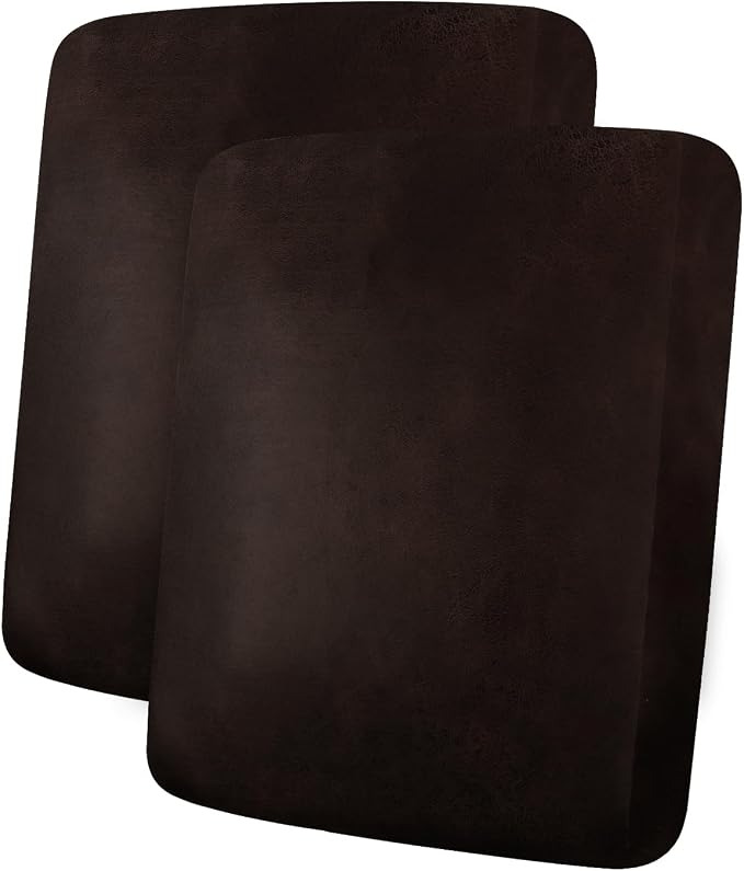 ANARACHON Leather Look Couch Cushion Covers Sofa Seat Slipcovers Sets Couches by ANARACHON