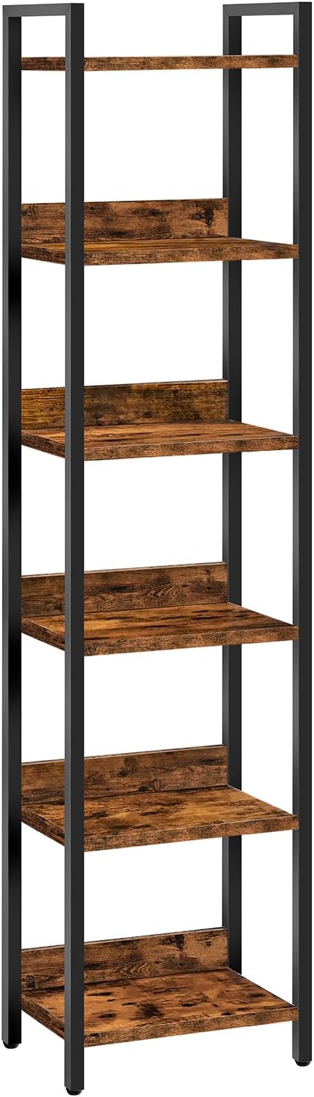 MAHANCRIS Bookshelf, 6-Tier Bookcase, Standing Book Shelf by MAHANCRIS